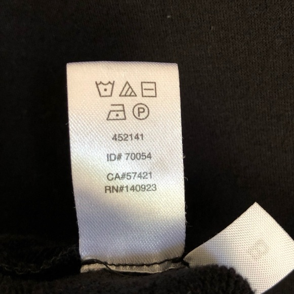 Lou & Grey Signature Soft Tie Shoulder Dress Black medium short sleeve casual - Picture 7 of 7